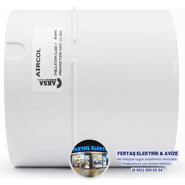 Aspiratör / Banyo Havalandırma Fanı 100mm