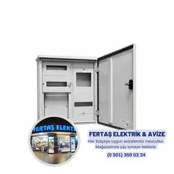 Makel Monofaze Pano Tipi Elektronik Elektrik Sayacı