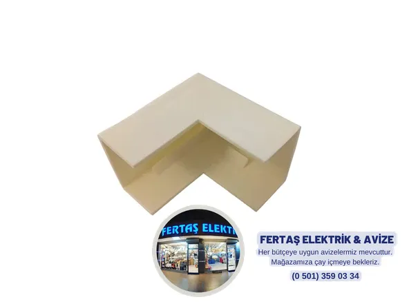 Mutlusan 25x25 Kendinden Yapışkanlı Kablo Kanalı (2 Metre)