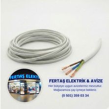Öznur 3x1.5 NYM Antigron Tesisat Kablosu