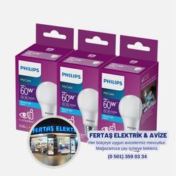 Philips 9W E27 Led Ampul (Beyaz Işık)