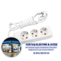 Viko Multi-let 4'lü Topraklı Grup Priz (Klemensli/Kablosuz)
